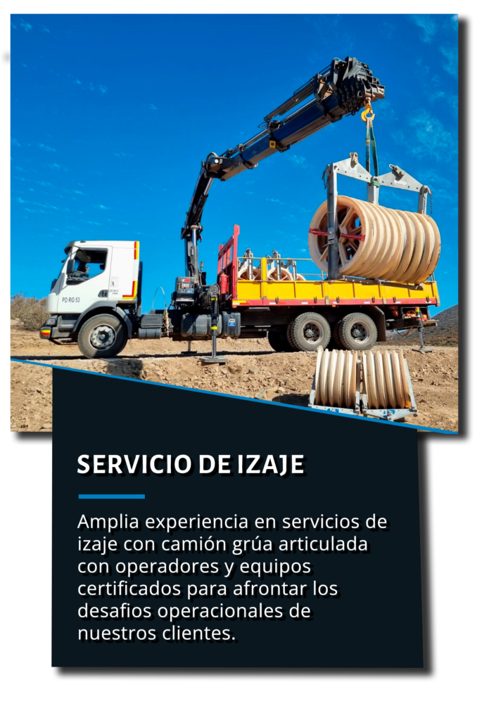 Servicio de izaje